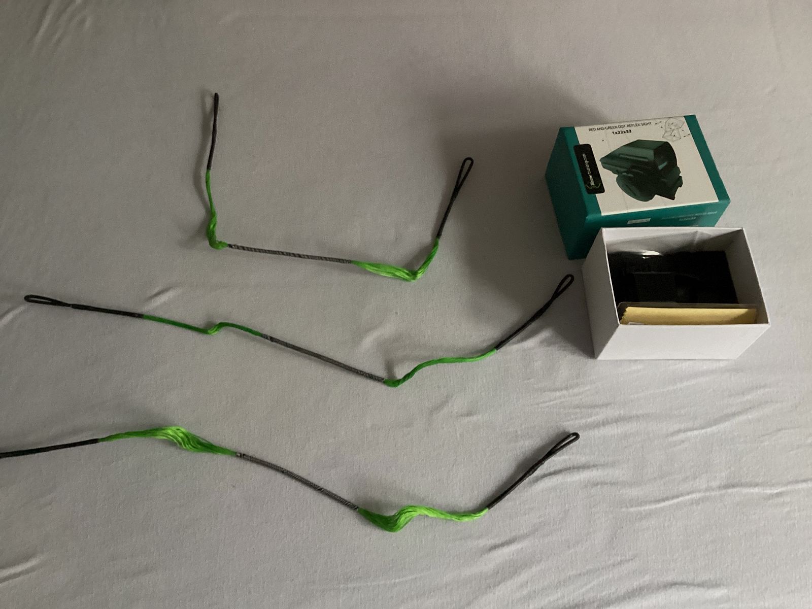 EK Archery R9 and accessories