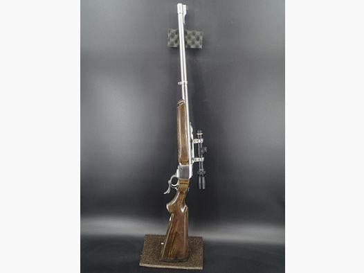 Ruger No1 met Leupold ZF Kaliber .458 Lott mannengeweer No1 Bj 2007 RVS