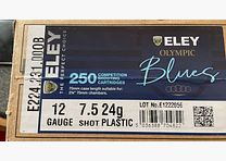 750 Schoten Eley hagel 24 gram Olympic blue