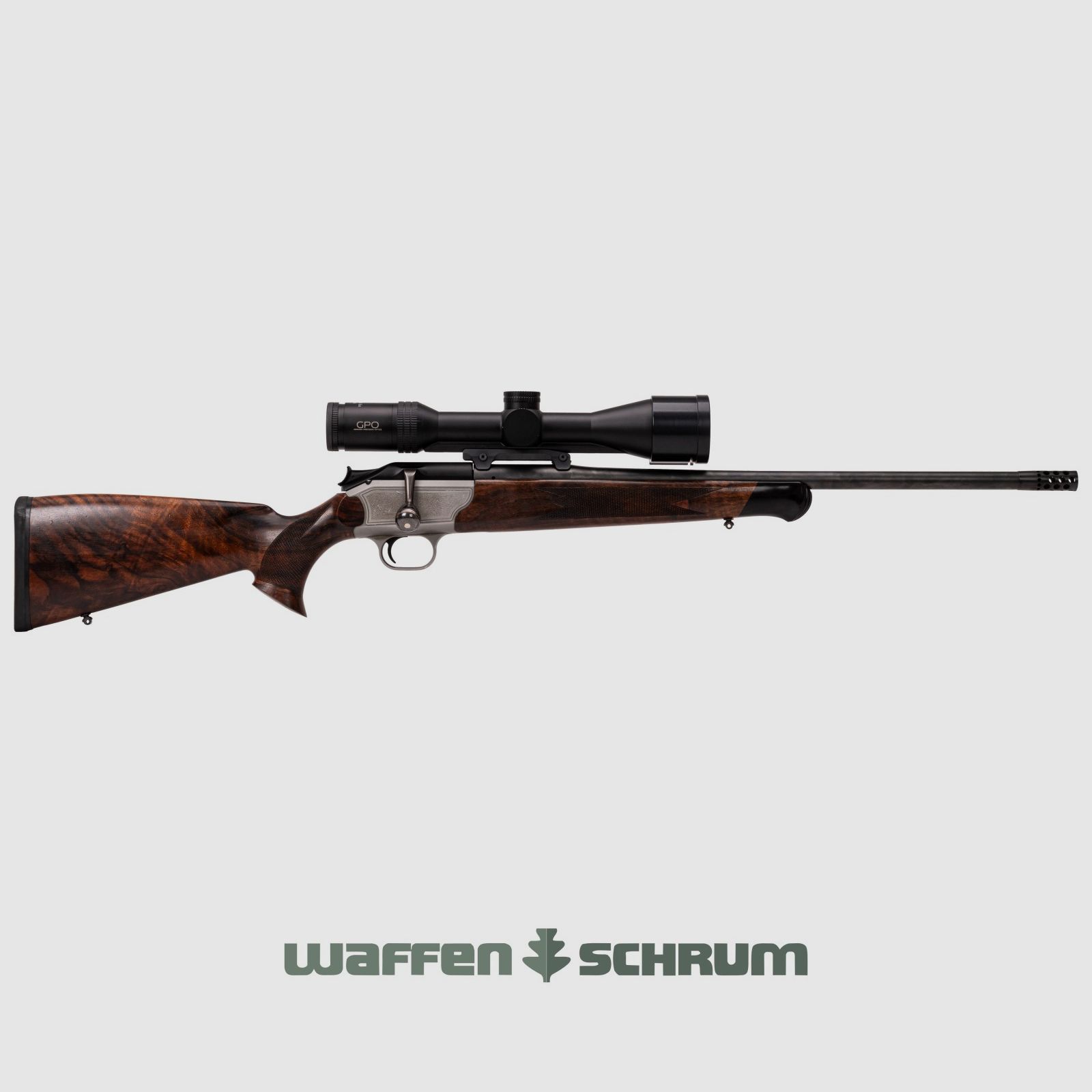Blaser R93 6.5x55SE, ZF GPO Spectra 6x 2-12x50i Abs. G4i, HMS Samo, LL: 51cm, Gew. M15x1, Präz. Jagen Adapter, Sauer Dual Brake