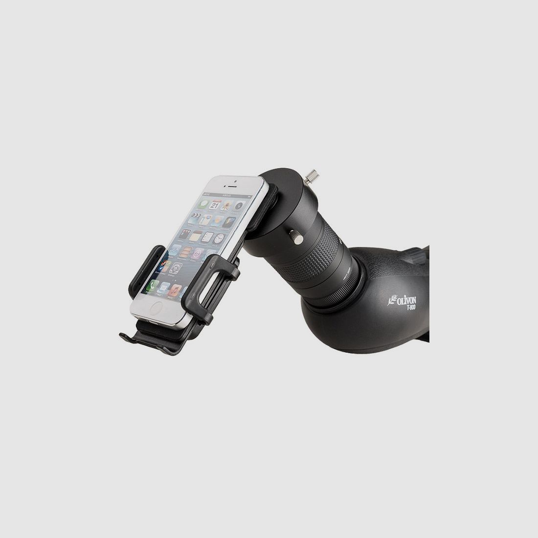 Olivon Smartphonehalter für Spektivokulare 38 - 44 mm