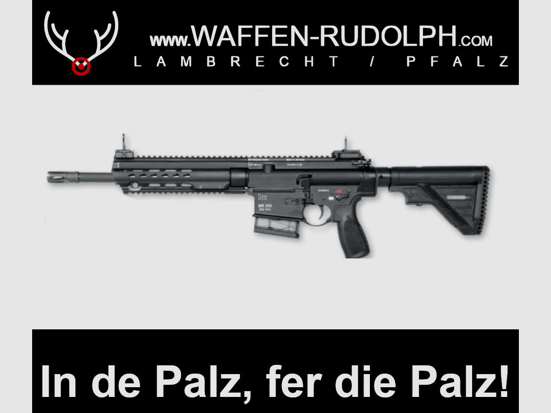 Heckler & Koch MR308 - Selbstladebüchse MR 308 A3 - 13"LL schwarz