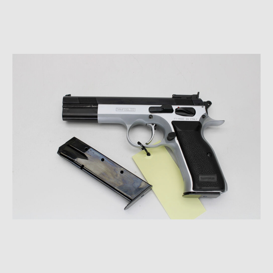 Pistole Tanfoglio Ultra Match mit 2tem Magazin 9mmLuger