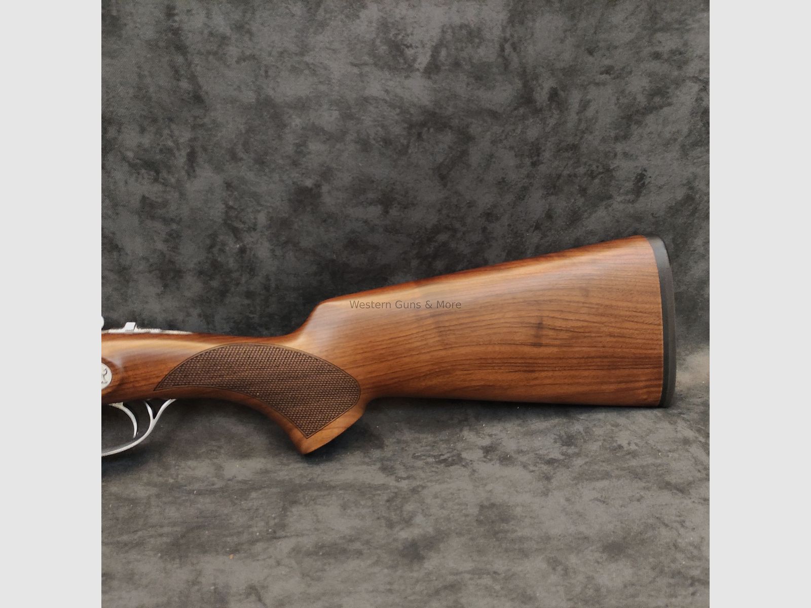 Huglu	 Huglu Kal.12/76  Mod.200AC Silber voll Graviert "Coachgun"