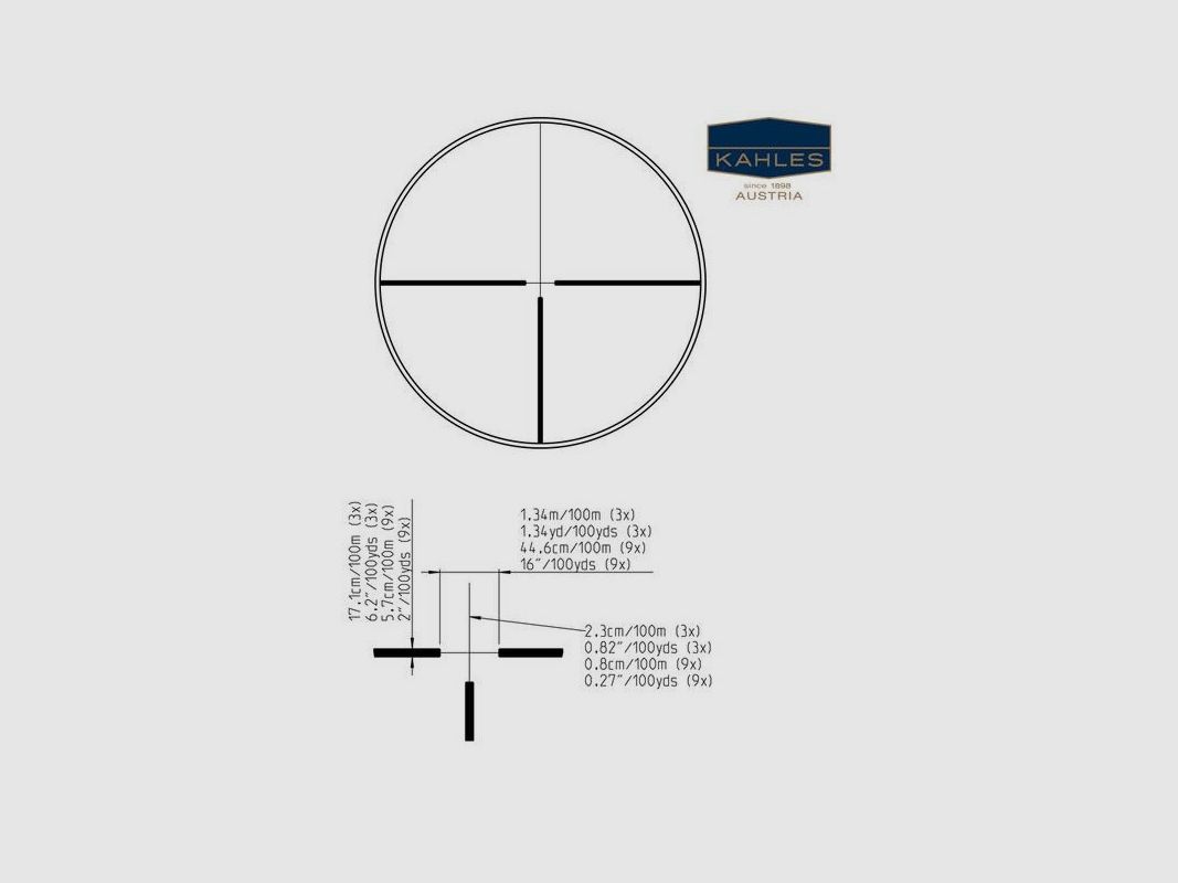 Kahles Helia KX 3-9 x 42 Richtkijker 4A, afbeelding 8 van 8