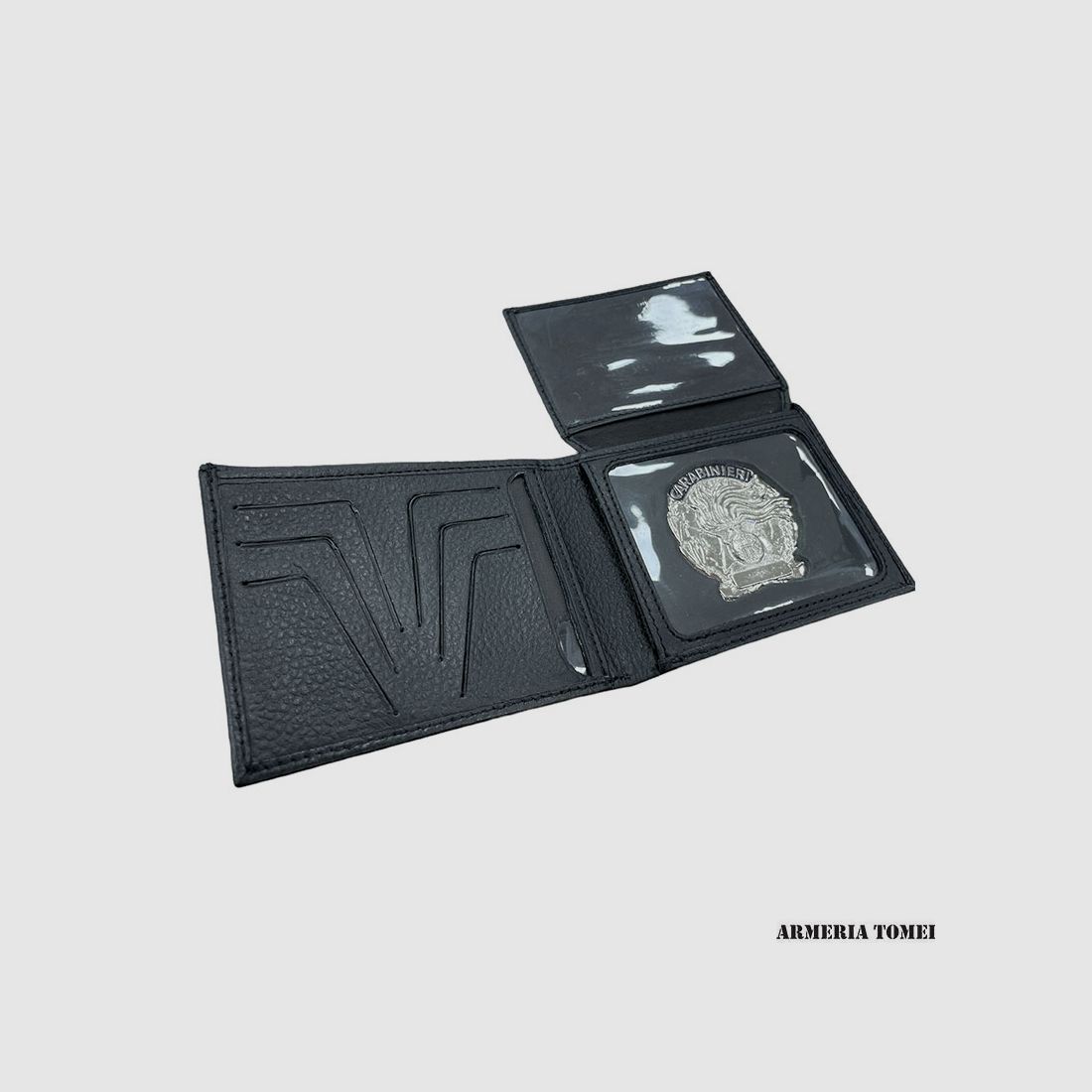 VEGA HOLSTER – Wallet with removable badge Carabinieri (silver badge), image 1 of 4