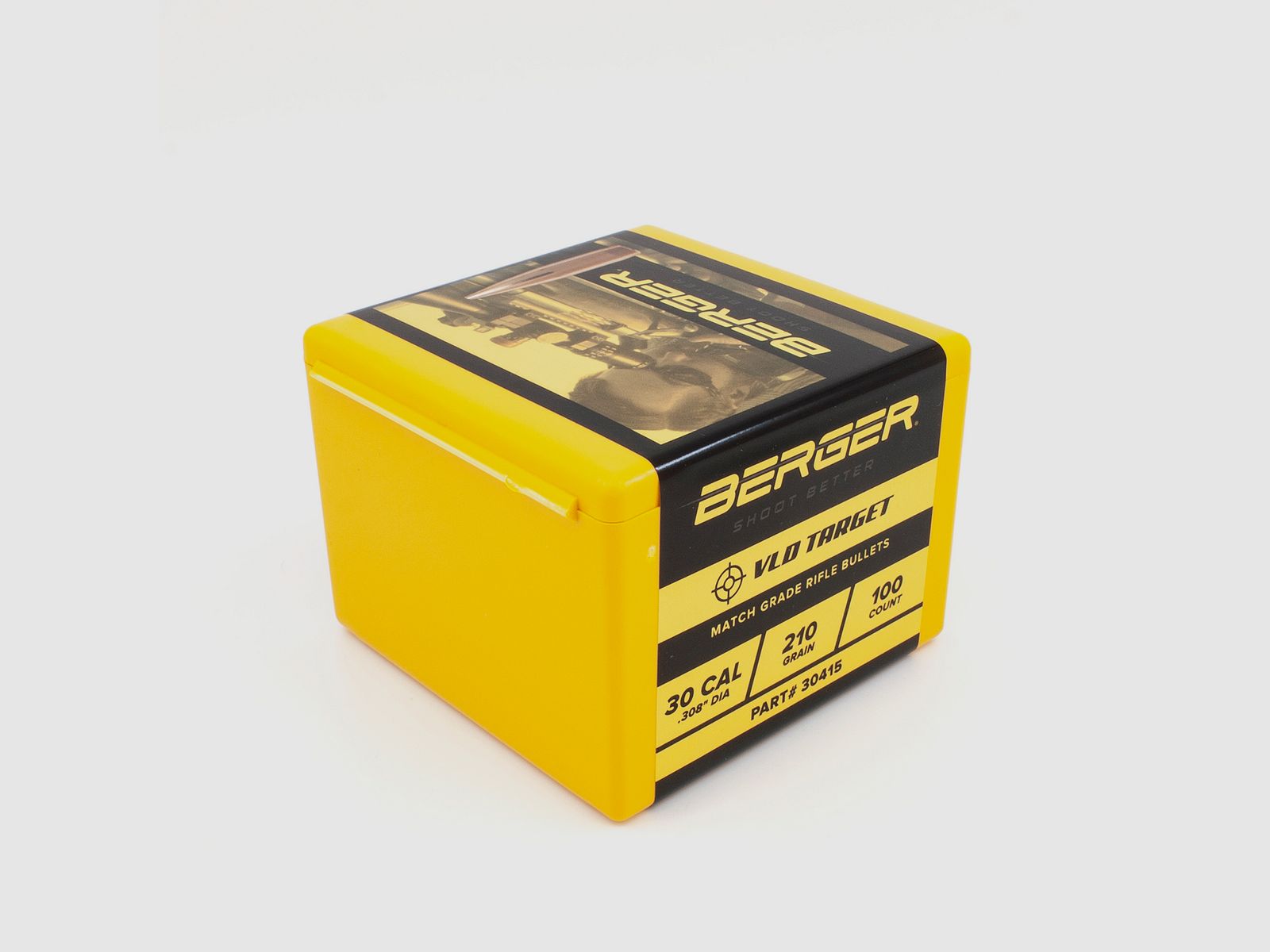 Proiettile Berger .30 VLD Target 210GR 100 Pezzi