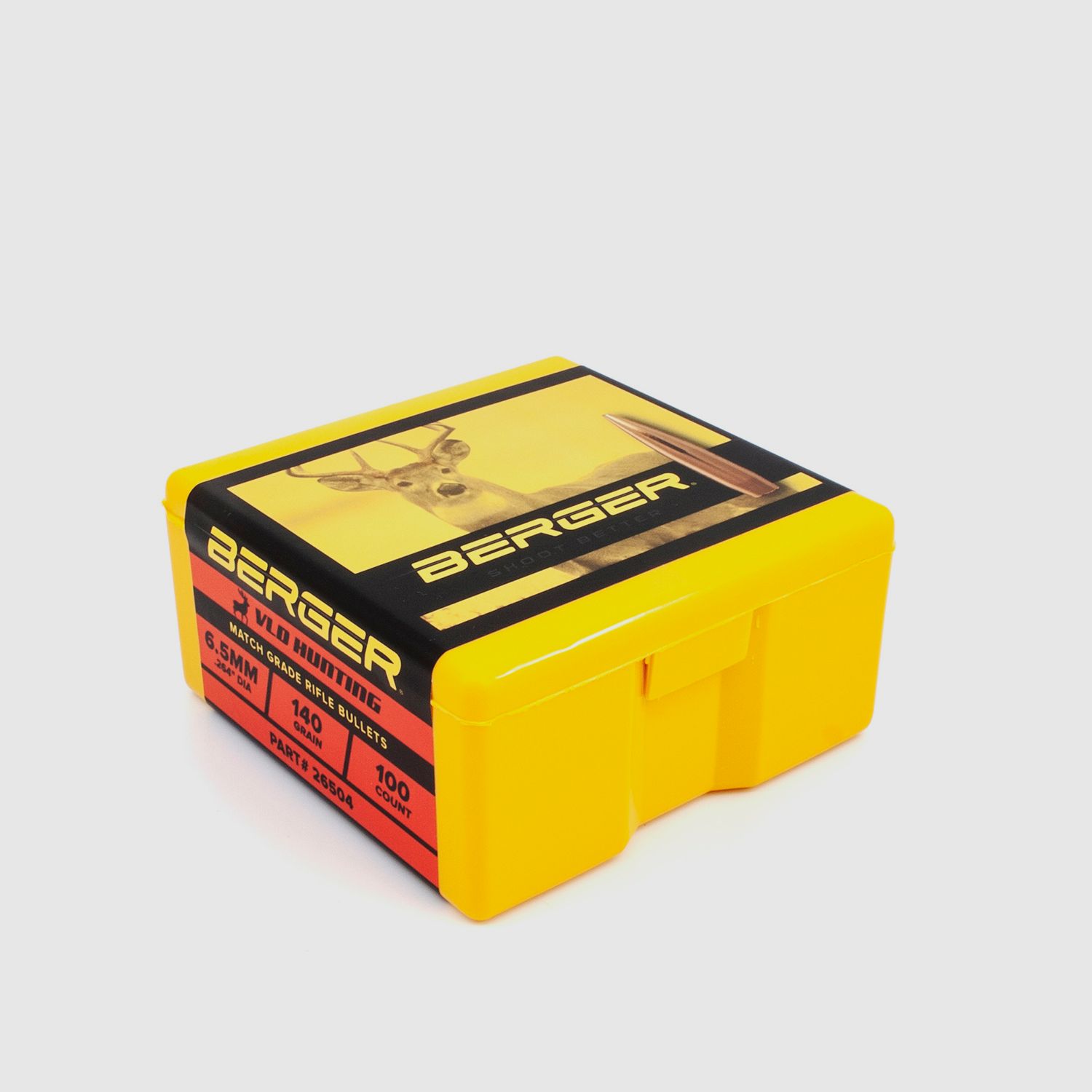 Berger Geschoss 6,5mm/.264 VLD Hunting 140GR 100 Stück