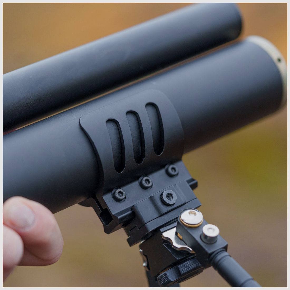 BOTTLE CLAMP ALU | AEA HP MAX 1 and HP MAX 2 | 1x Picatinny