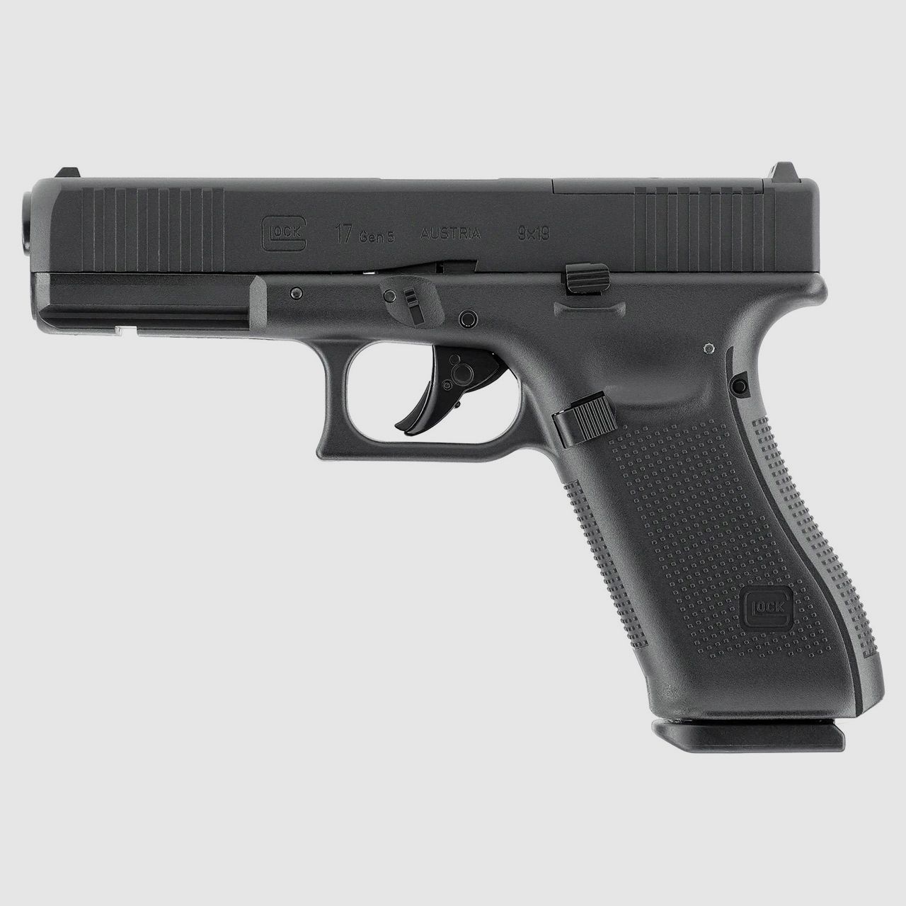 CO2 Pistole Glock 17 Gen5 MOS Blow Back Metallschlitten Kaliber 4,5 mm BB (P18)