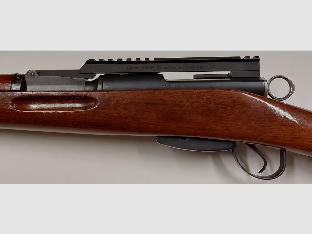 Glarner Waffen Manufaktur + Handelshaus AG K31 Zielfernrohr Picatinnymontage-Schiene Schweizer Ordonnanzkarabiner Schmidt Rubin K31 SWITZERLAND