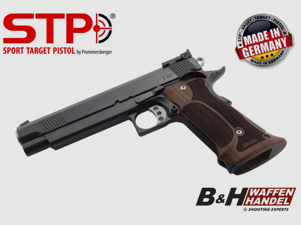 STP TM 6.0 Target Master avec poignée Nill Match-German-Master et viseur BOMAR, image 1 sur 10