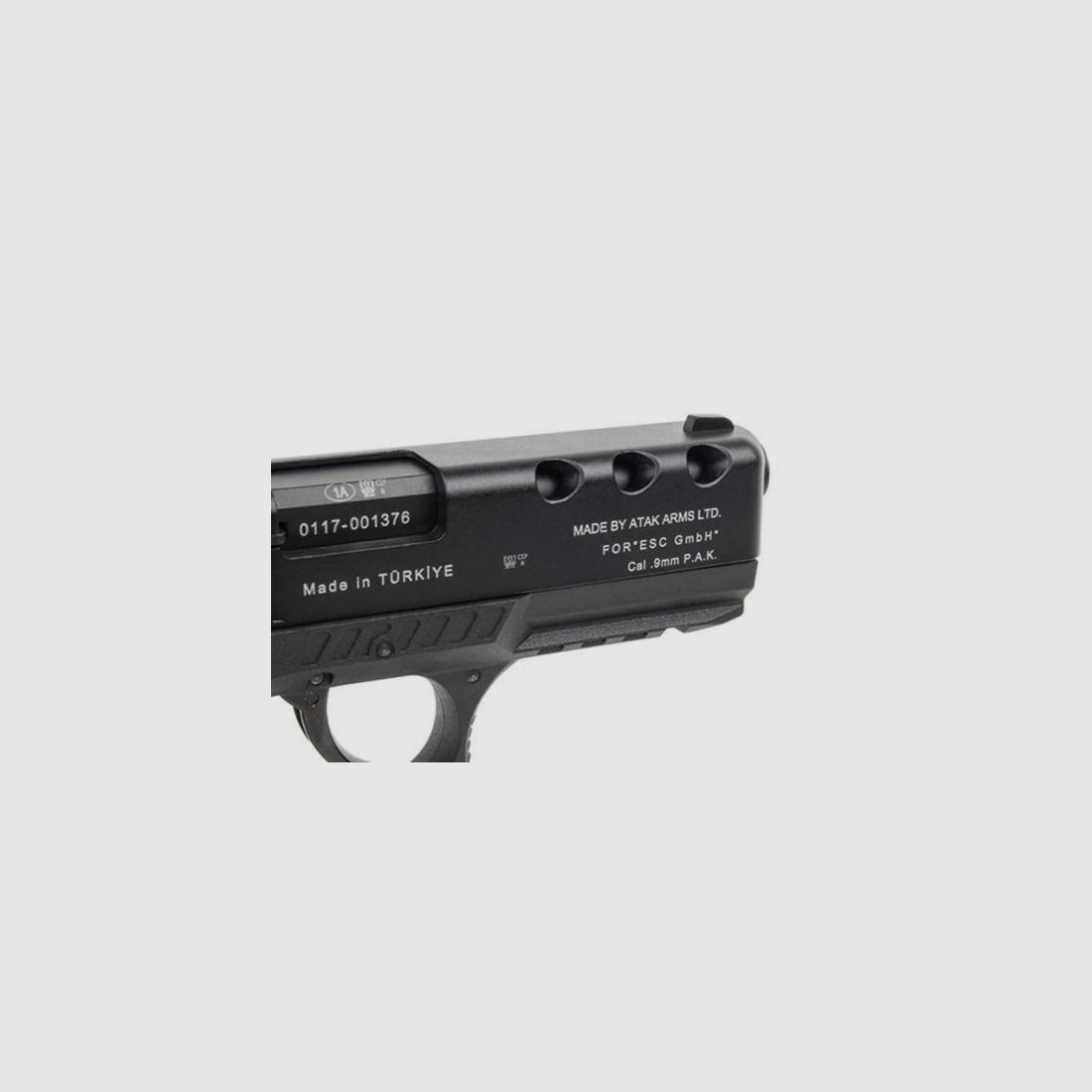 Zoraki Mod. 4918 Zwart 9mm P.A.K. Blank, afbeelding 7 van 7