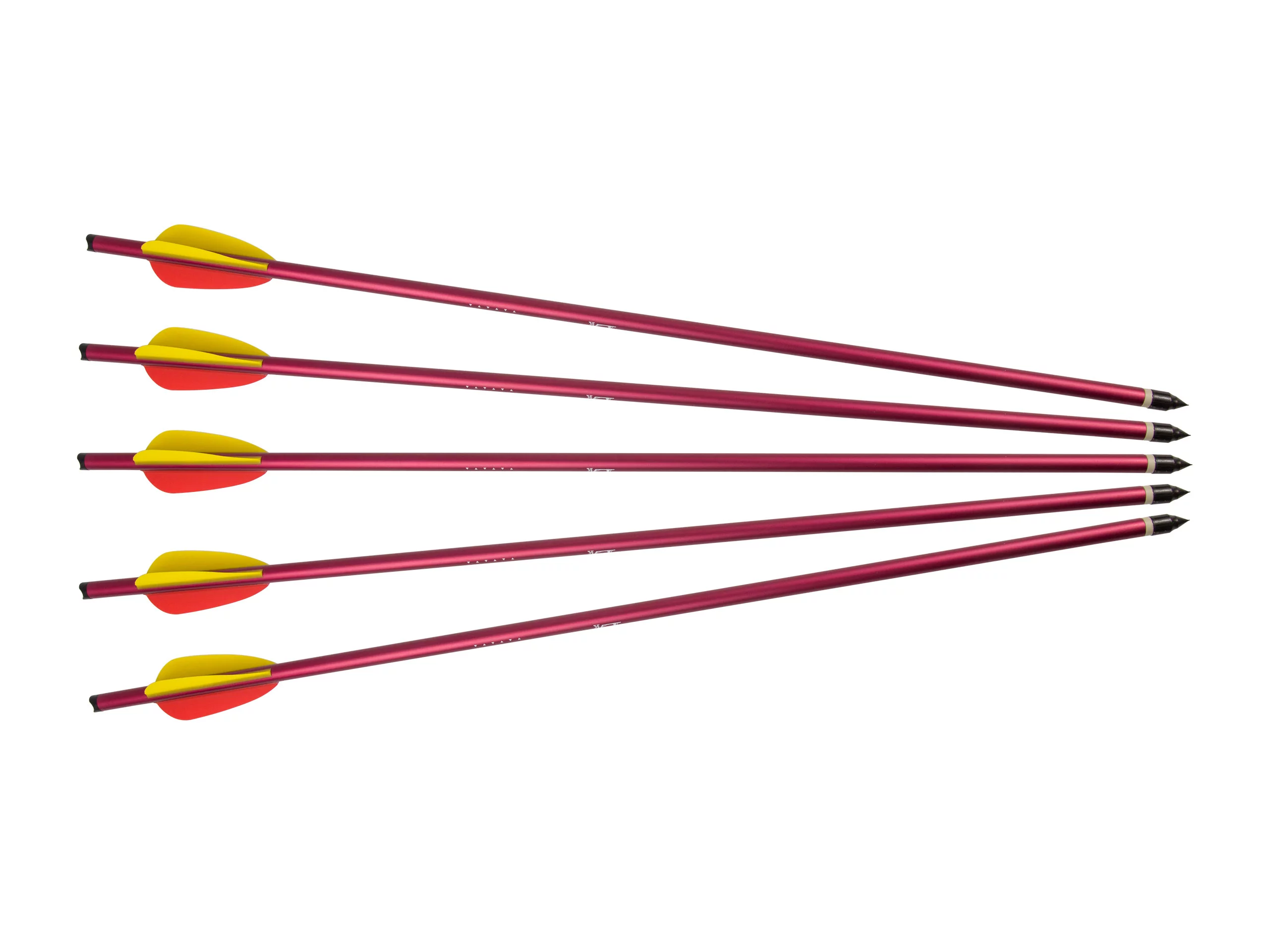 Poe Lang aluminum arrow 20" 5 pcs red (D-024MA-B2), image 6 of 12