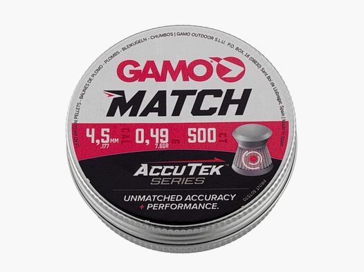 Gamo Match Accutek 500 – 4,5 mm