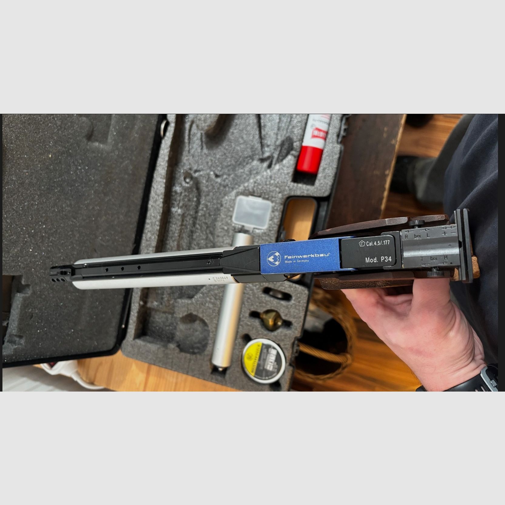 Fine Work Construction P34 Match Air Pistol