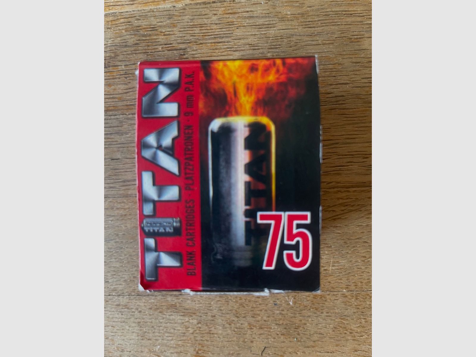 Umarex ammunition 9 mm P.A.K. Perfecta 61 pieces and Umarex ammunition 9 mm P.A.K. 50 pieces