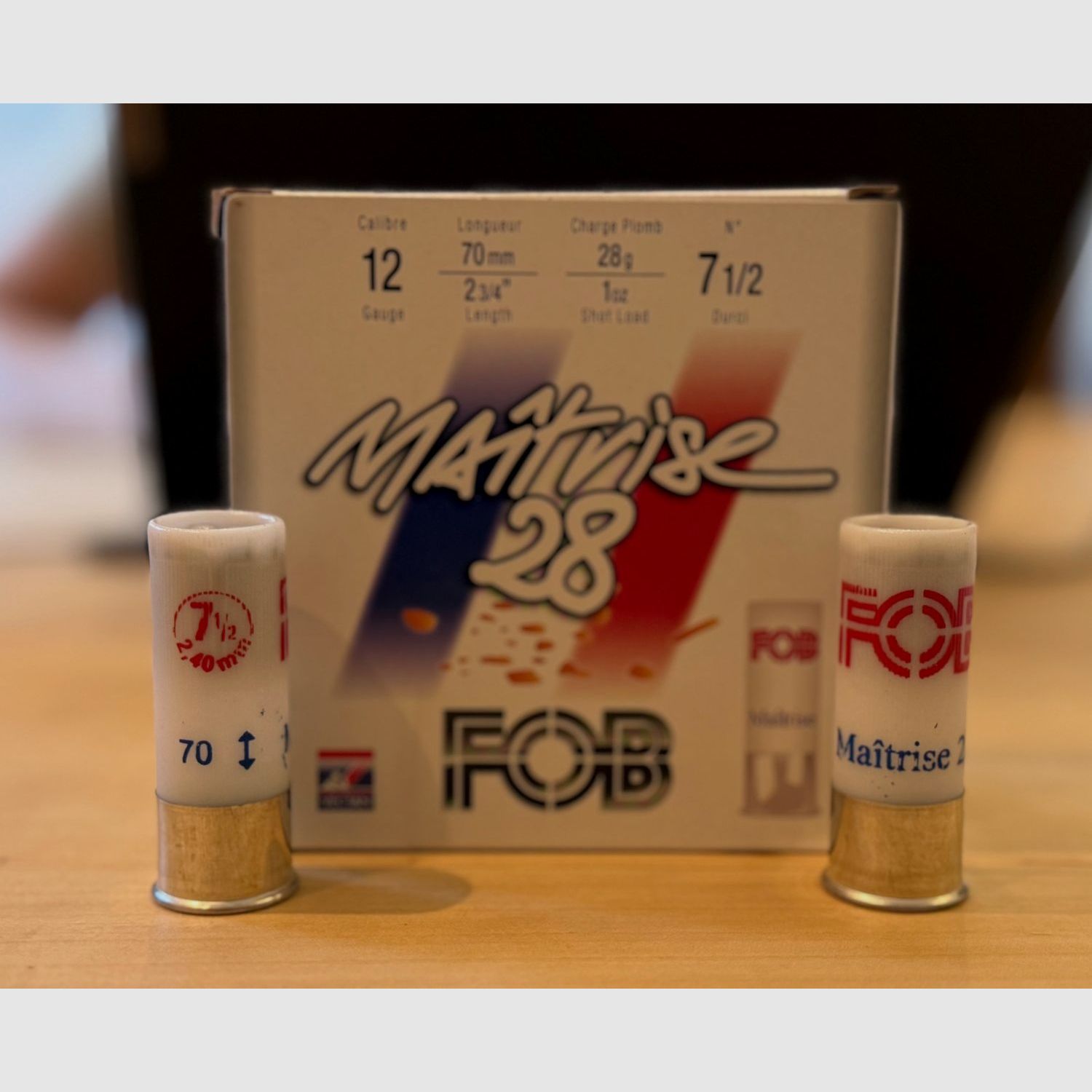FOB Maitrise 28 - 12/70 - 28g - No. 7.5 (2.4 mm) - Lead