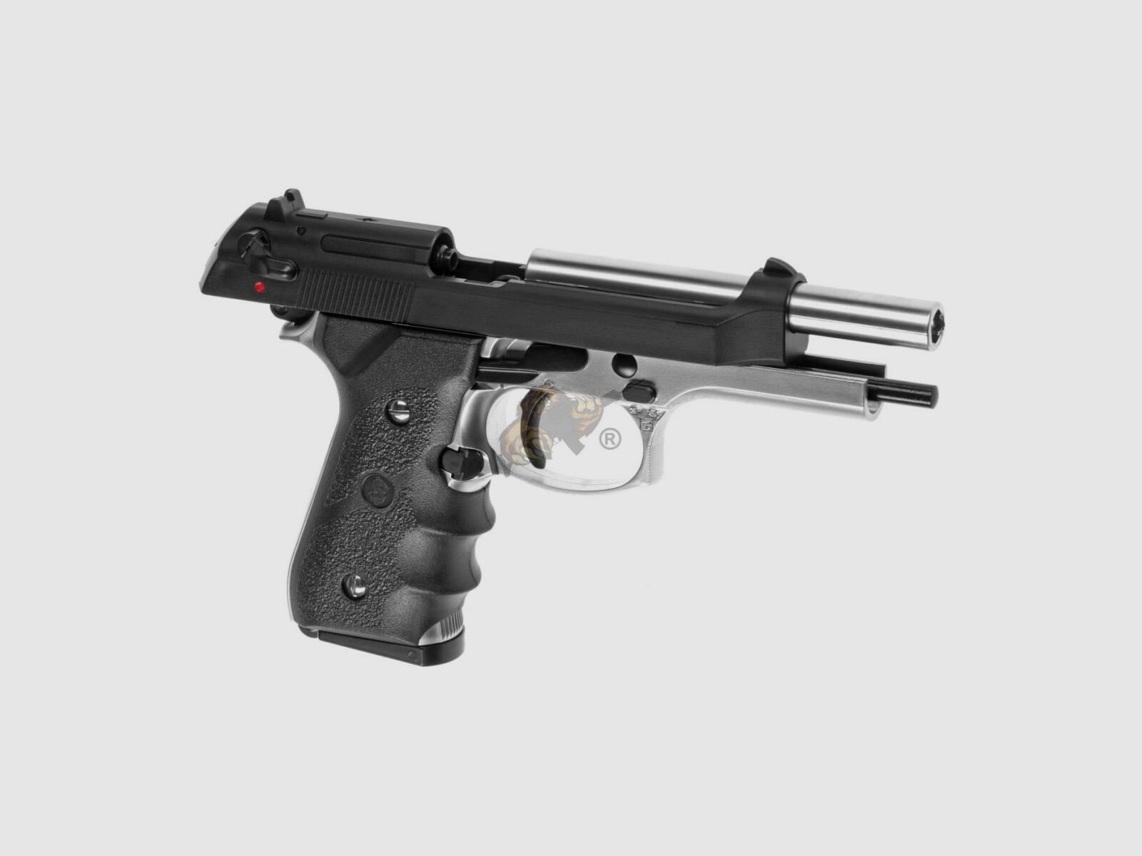 M9A Airsoft Pistole - GBB in Dualtone Schw./Silber