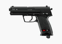 H&K P8 Co2 Airsoft w czarnym -F-