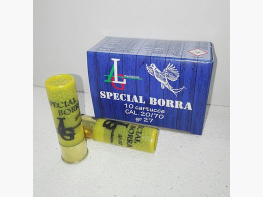 ALG MUNIZIONEN – Patronen mit Schrot – SPECIAL BORRA PIOMBO N°5