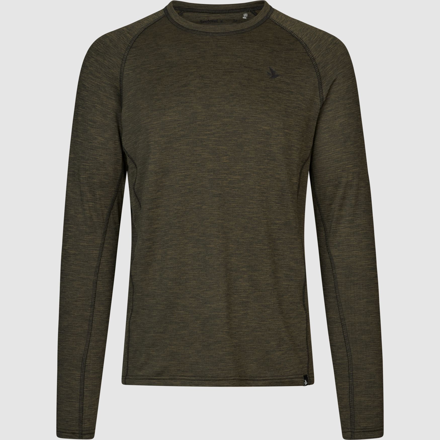Seeland Peak T-Shirt Herren Pine green melange, XL