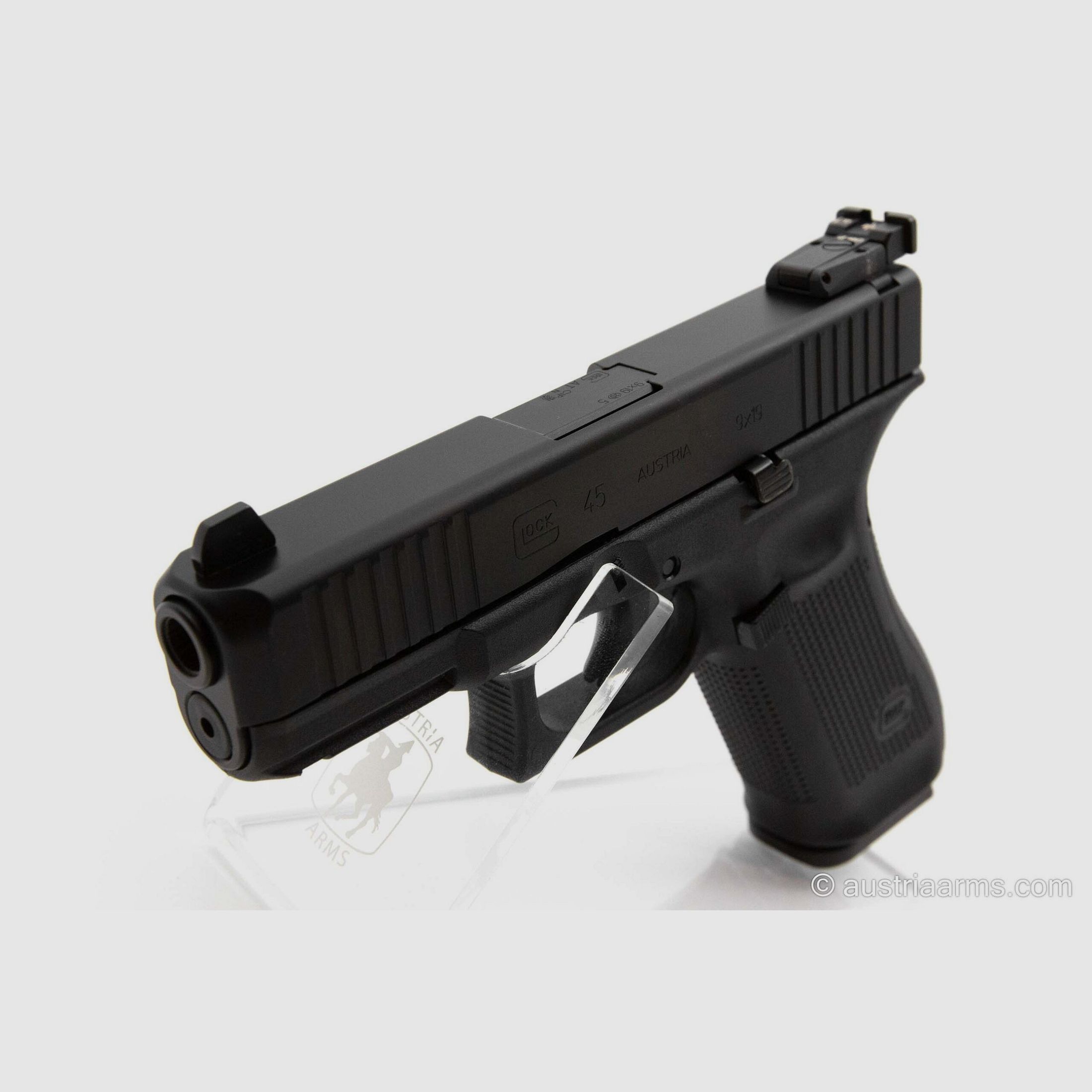 Glock 45, Neuwertige Gebrauchtwaffe, 9 x 19 mm, Bild 4 von 5