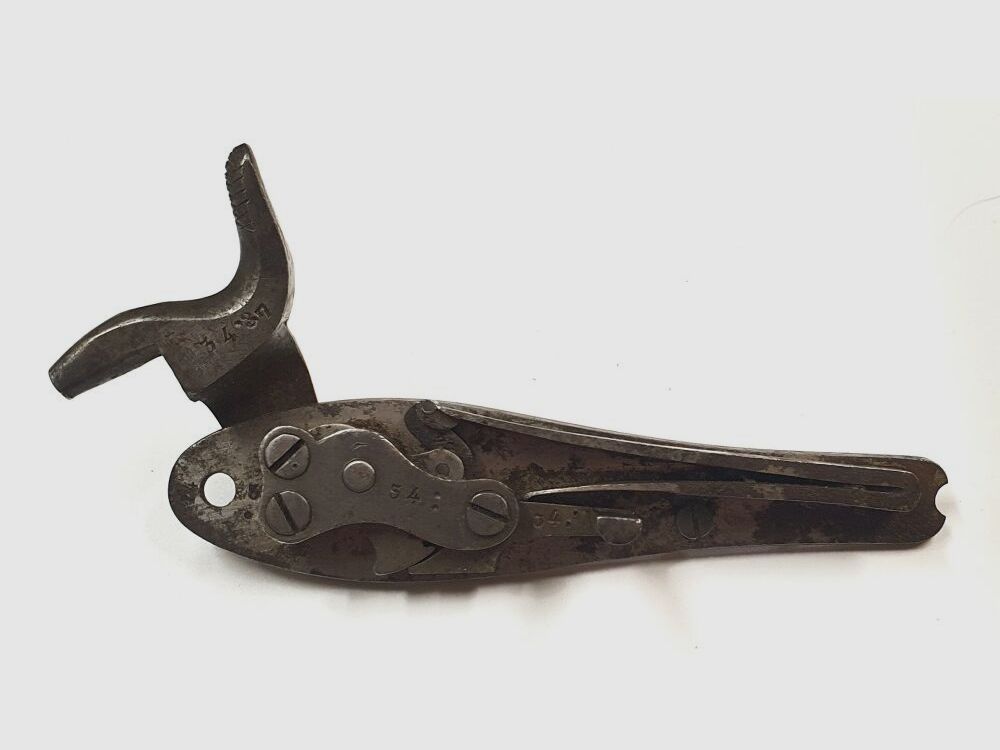 Werndl/Holub, Wänzel Seitenschloss für Karabiner M1867 System Werndl/Holub, Wänzel