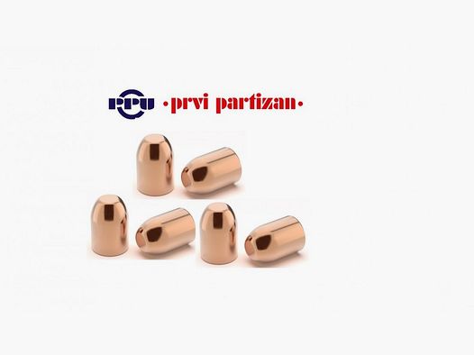 PPU PRVI PARTIZAN palle cal.10 mm .40 - TMJ 180 gr. conf.50 pz.