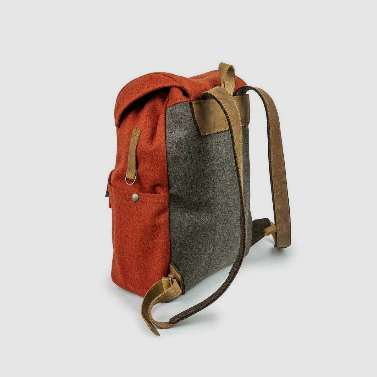 STEINKAUZ Wanderrucksack „Tannhorn II“, Jaspisrot, Bild 4 von 5