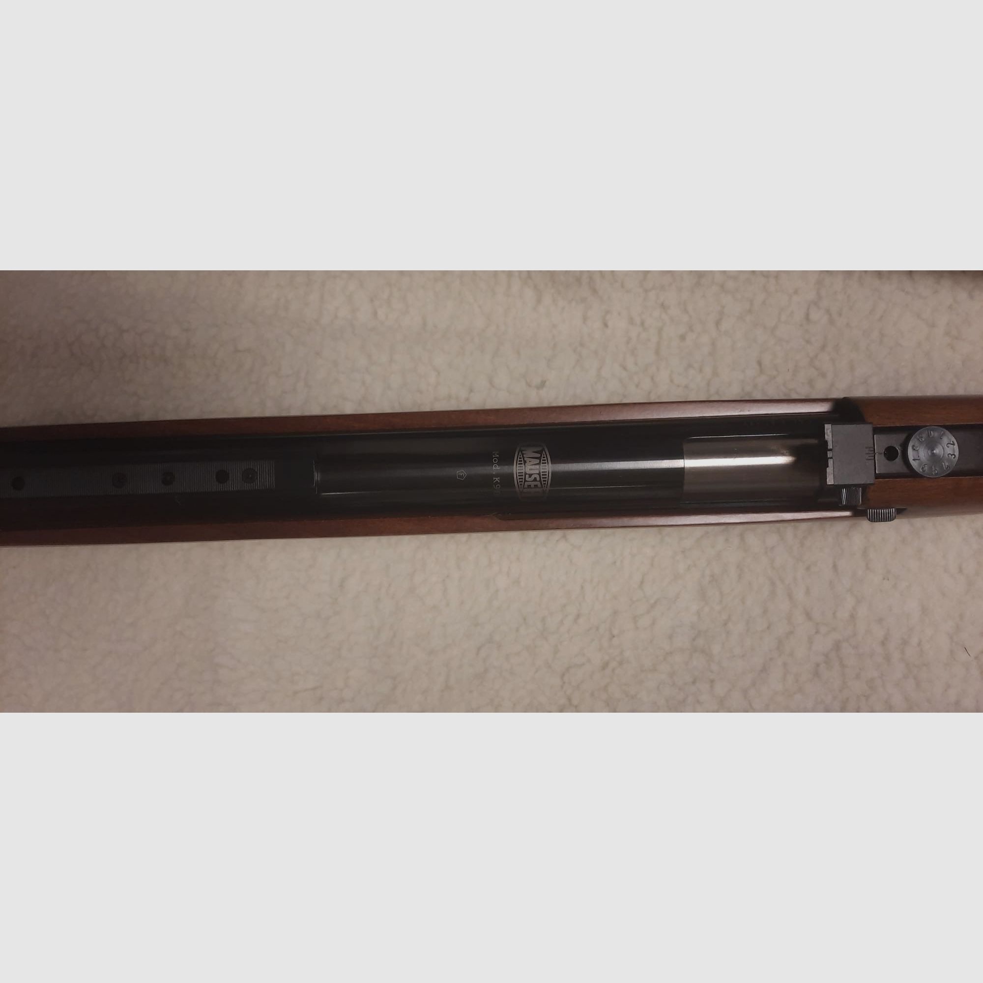 Diana Mauser K98 Unterhebelspanner Luftgewehr mit Buchenholzschaft