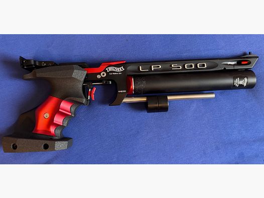Walther LP500 Meistermanufaktur  / Wydanie Marzenie w czerwieni .. prawie nowe
