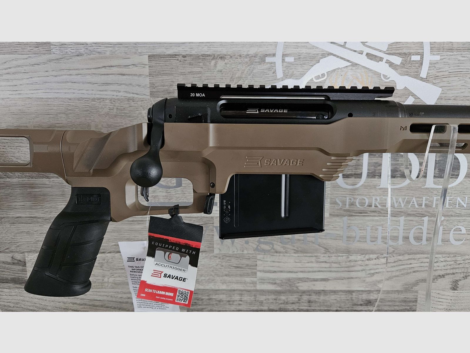 Savage 110 Precision Cal. .338LapuaMagnum 61cm / 24" canna Match 5-R - Nuovo dal commercio specializzato