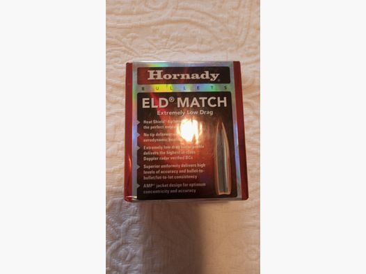 99 Hornady ELD-Match .308 / .30 kal 168 gr projectielen