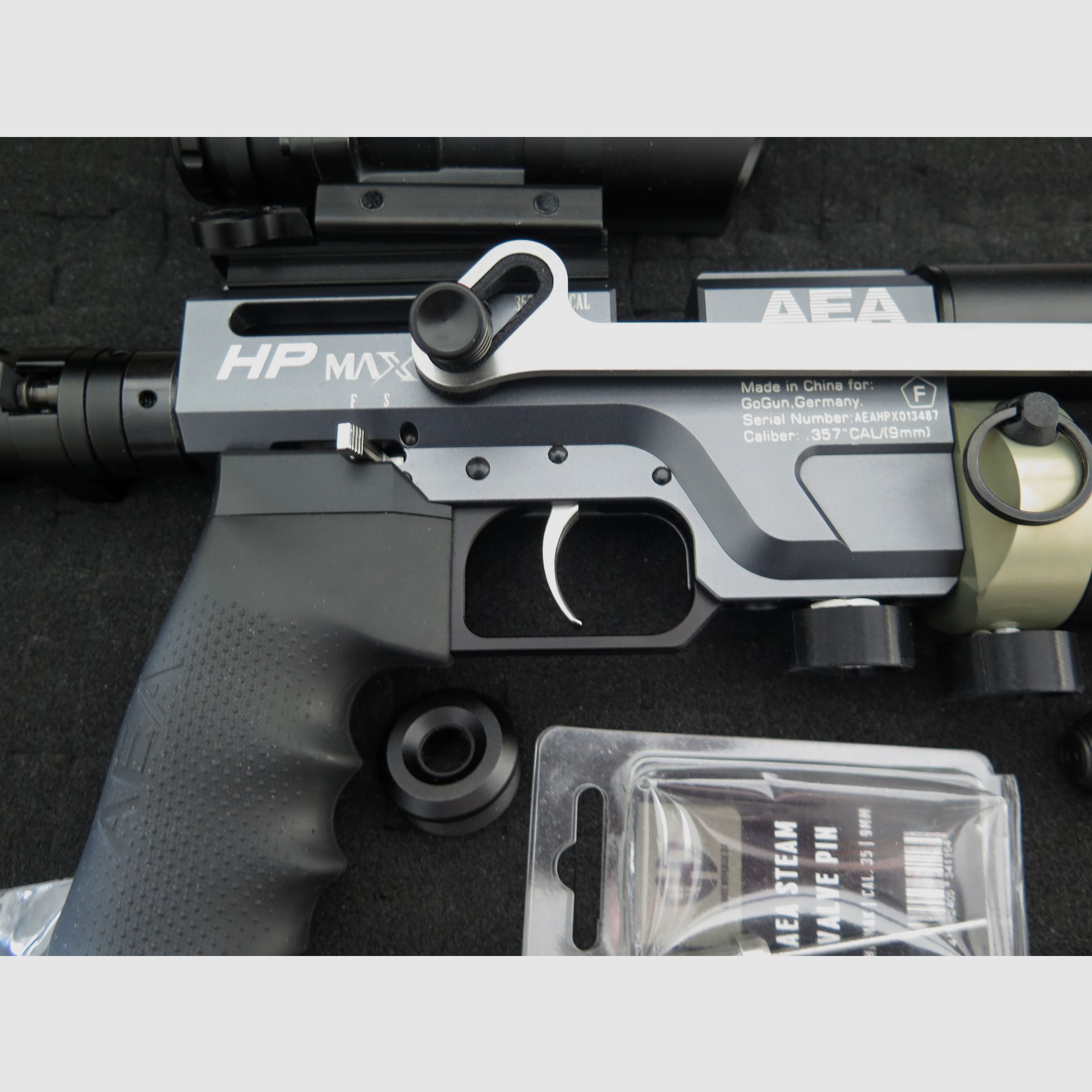 AEA HP - Max Pumpgunaction inkl. Kompressor Zubehör Top Zustand