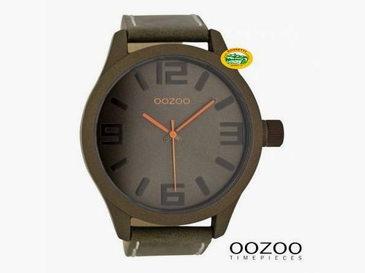 OOZOO Watch Timepieces brown strap