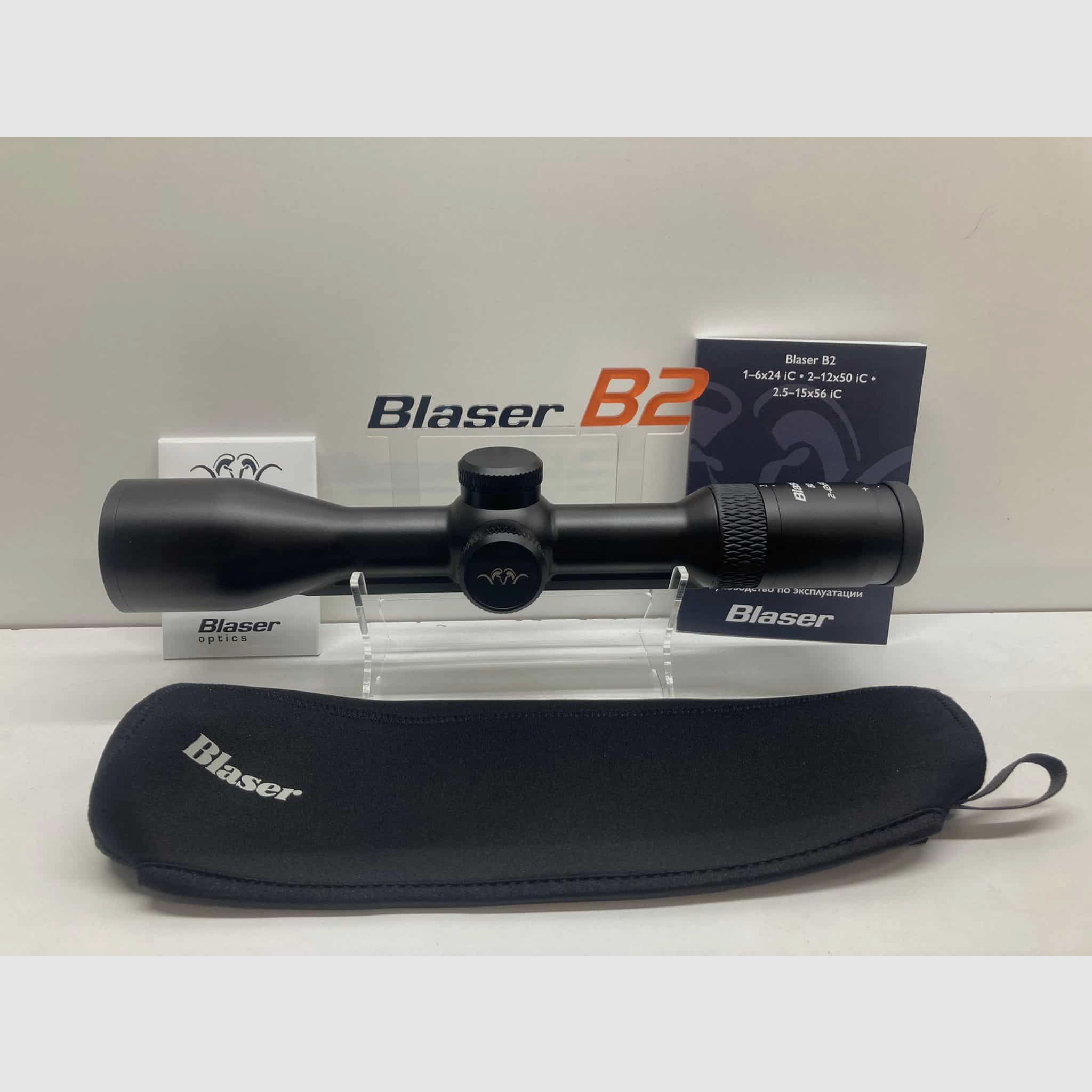 Blaser B2 | 2-12×50 iC S riflescope