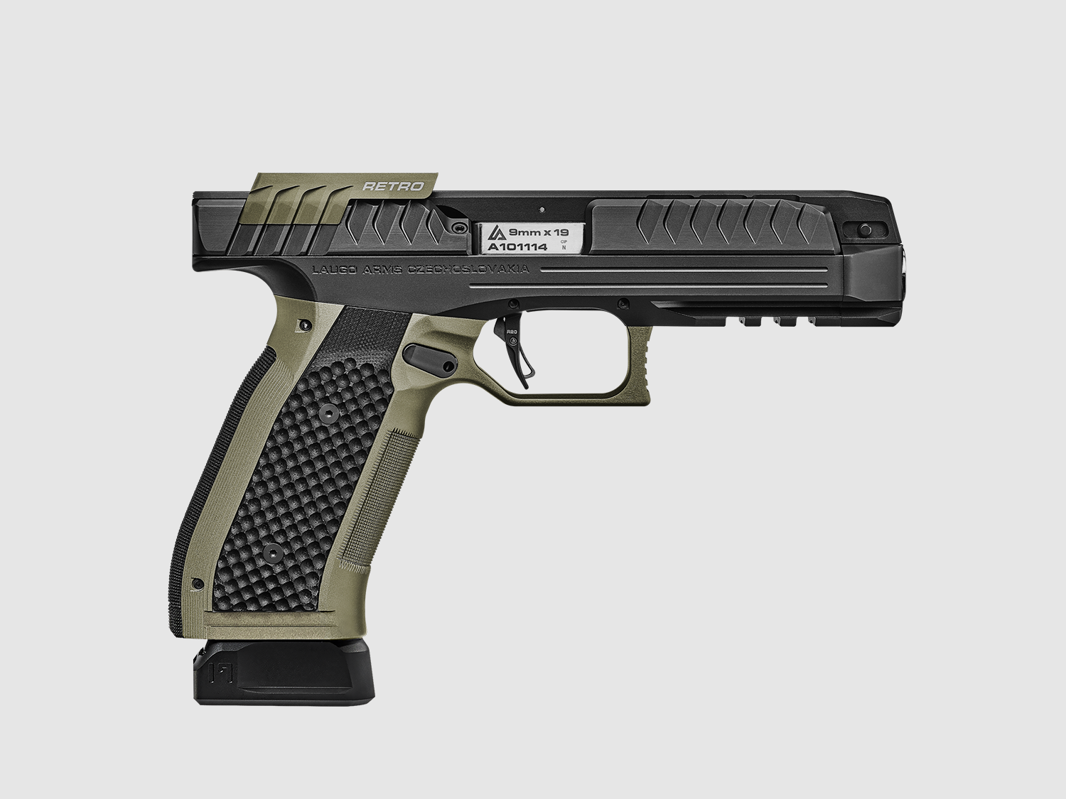 ALIEN Performance Retro LL12,4cm 9mm Luger