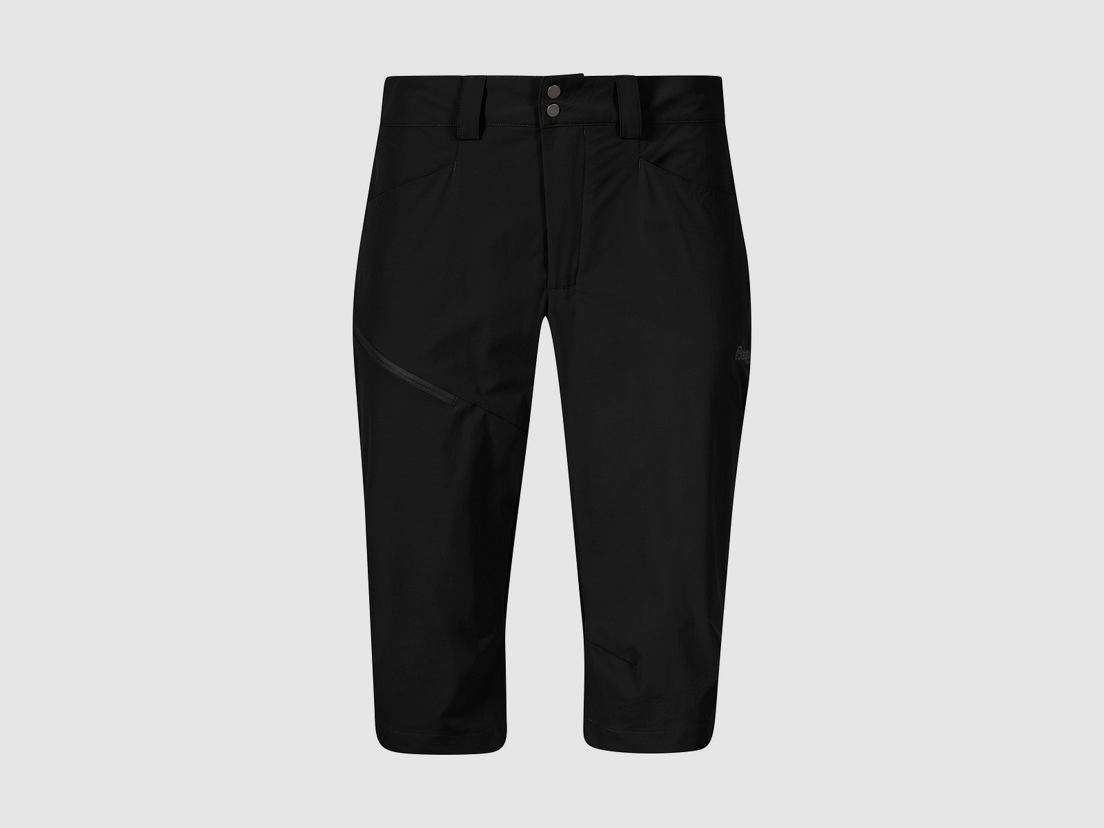 Bergans Vandre Light Softshell Long Shorts Women Black 40