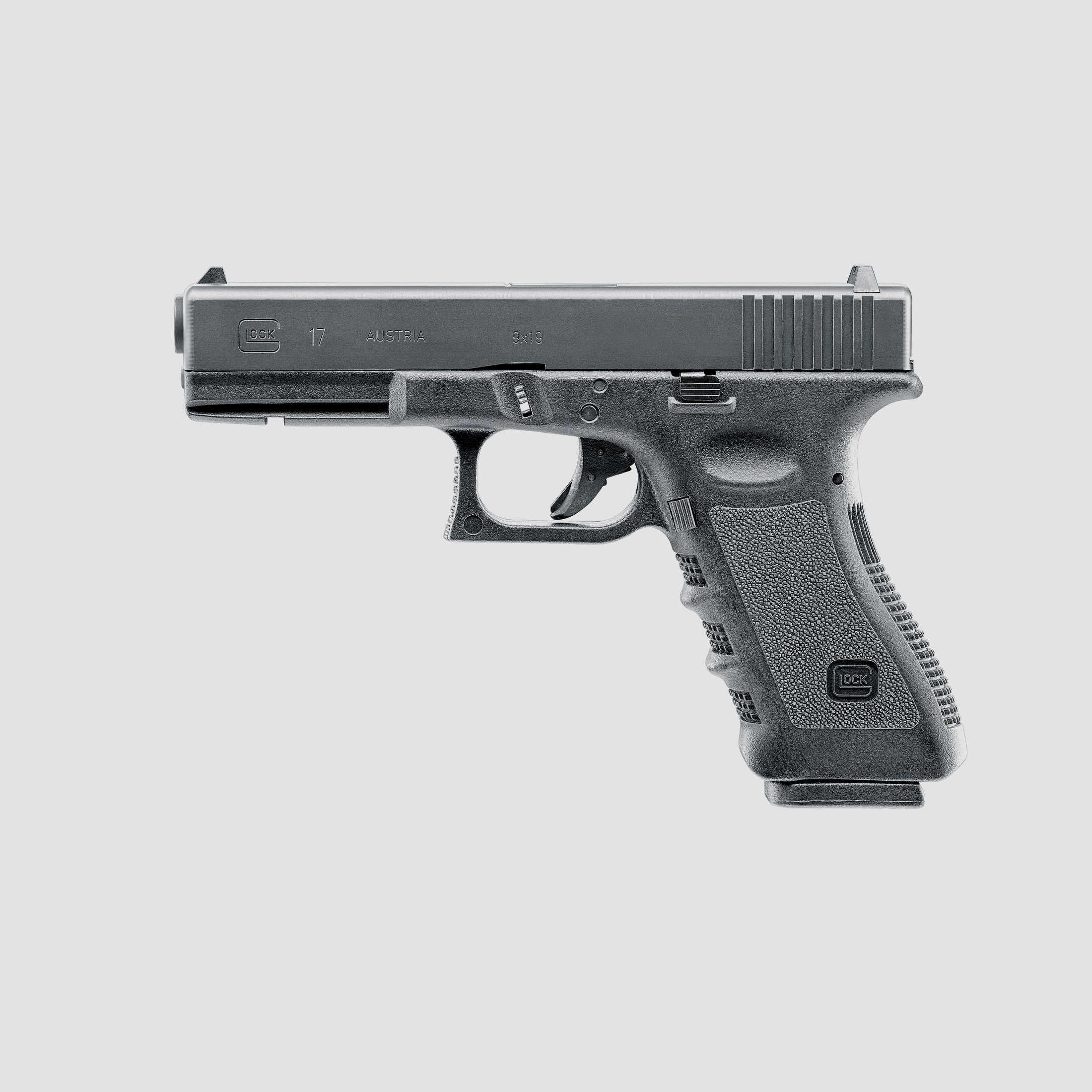 Glock 17 Gen. 3 GBB Softair Pistole mit CNC Stahlschlitten | GHK