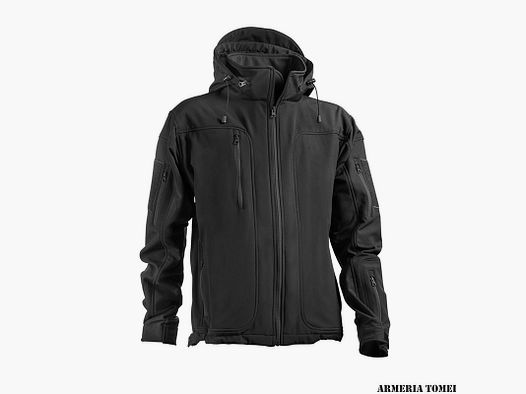 NERG OPENLAND – GIACCA SOFTSHELL Black