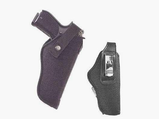 RADAR Holster (Nylon) f. Gaswaffen: Thump Snap Colt Pyhton- S+W 4 Zoll