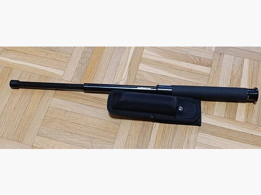 enforcer Teleskopschlagstock 21" mit Druckknopf schwarz inkl. 360° Holster