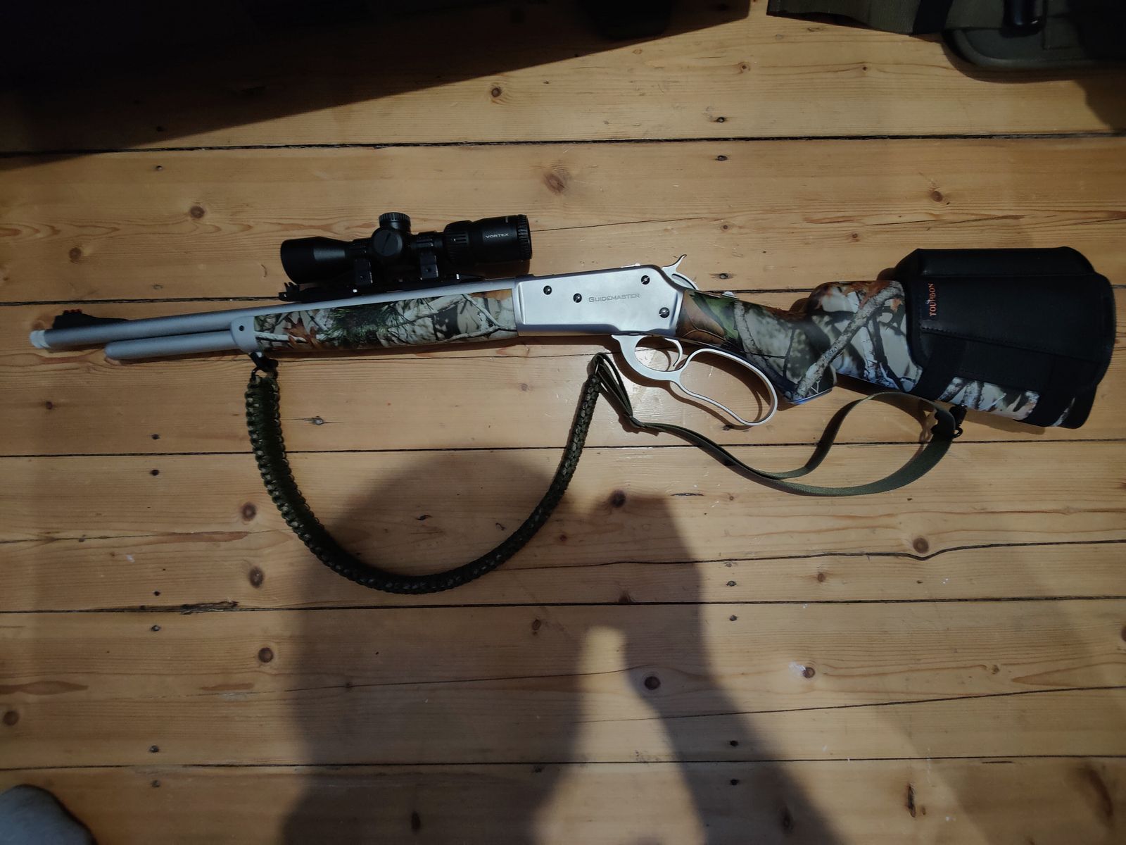 Davide Pedersoli Guidemaster 1886 lever-action rifle, image 4 of 6