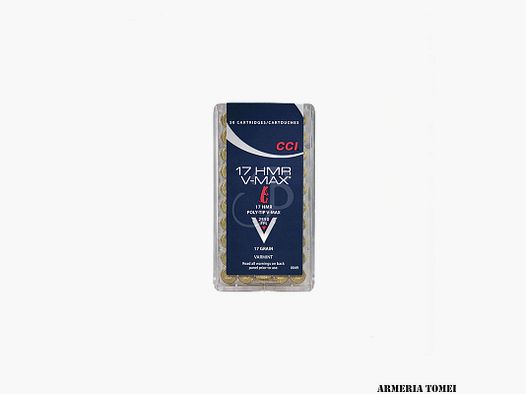 CCI – CAL.17 HMR 17GR V-MAX 0049