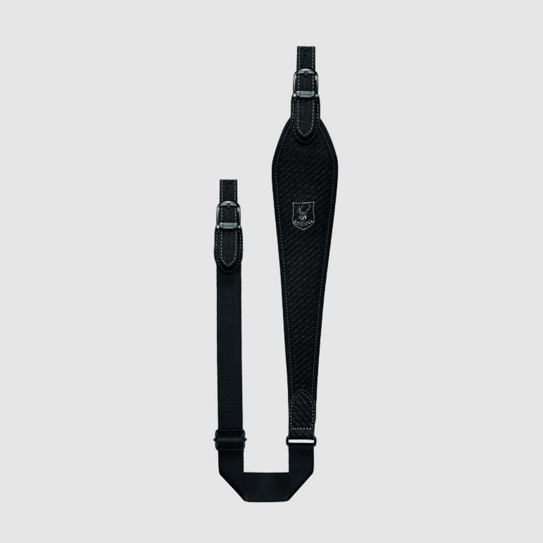 Carbon leather rifle sling, image 1 of 2