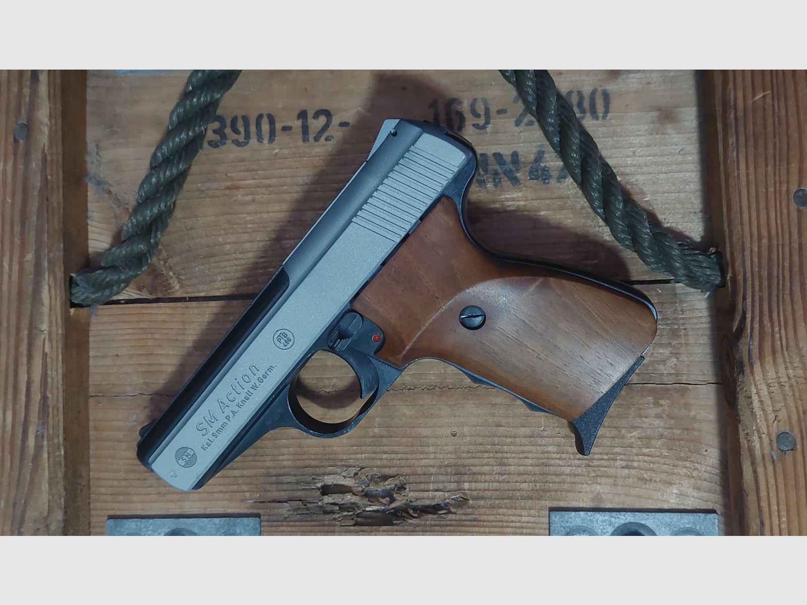 ⚠️ Unikat! Rhöner SM Action (PTB 496) RG8 RG9 aucune Röhm P99 p88 Zoraki HW94 glock Walther
