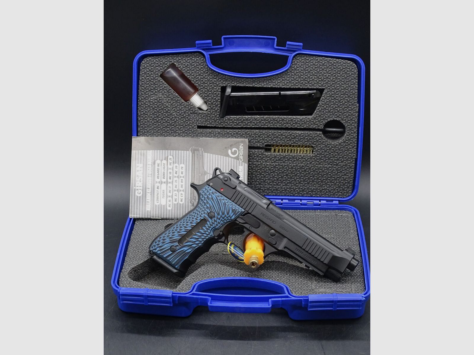 Girsan Regard MC Gen 4 Black caliber 9mm Luger NEW WEAPON similar to Beretta 92