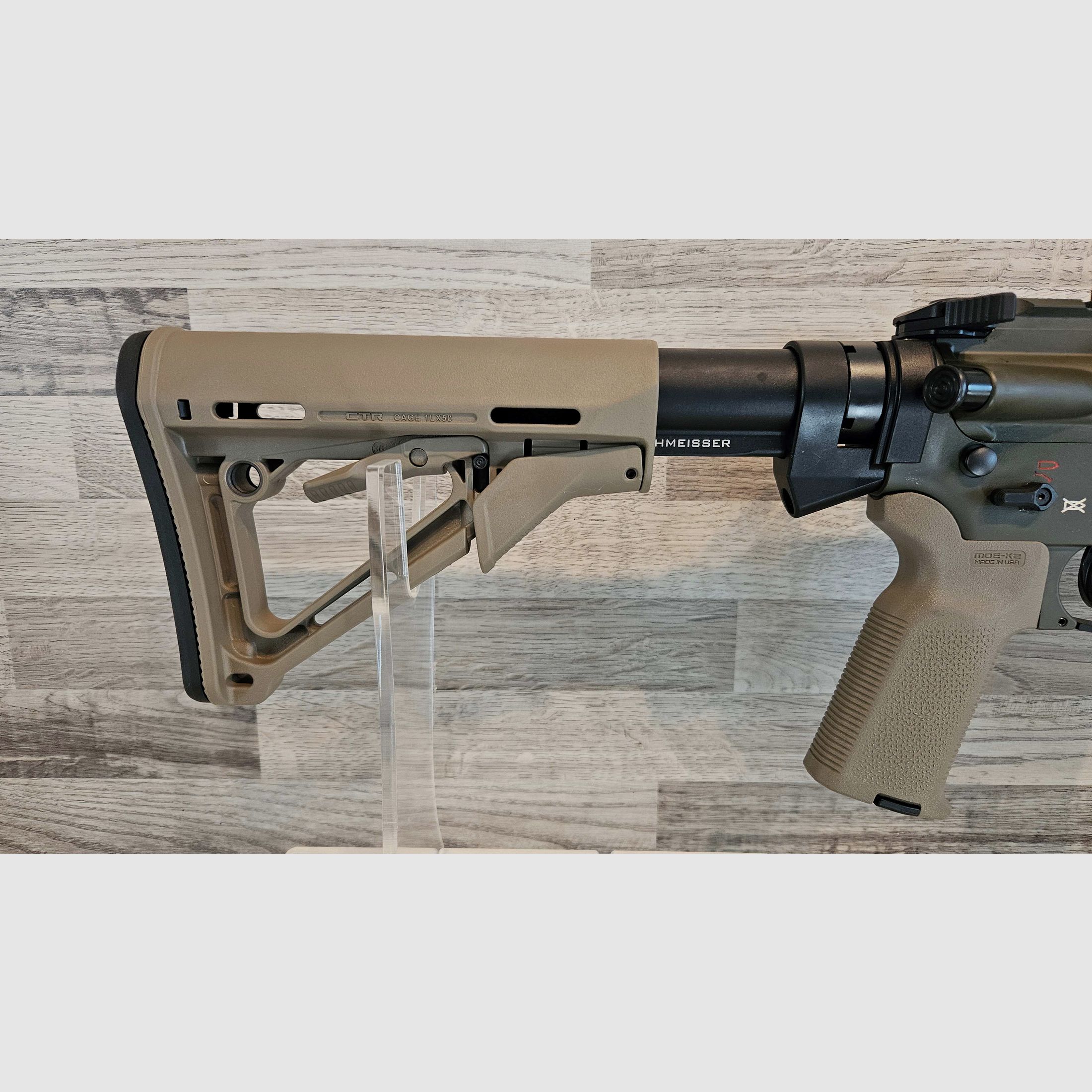 Neuware vom Fachhandel - Schmeisser AR15 M5FL Sondermodell MAGPUL 16,75" OD Green FDE Kal. .223Rem