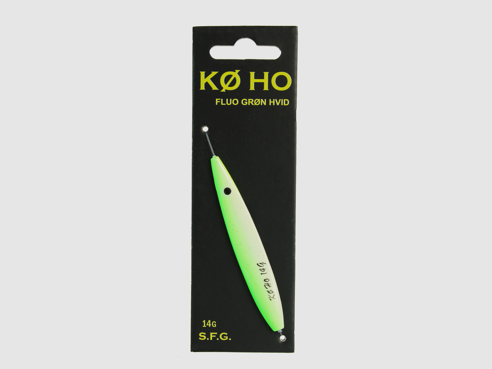 Kø Ho 14G Fluo Grøn Hvid